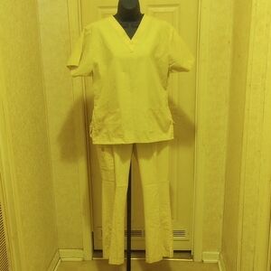 Source Unknown Yellow Classic Trousers